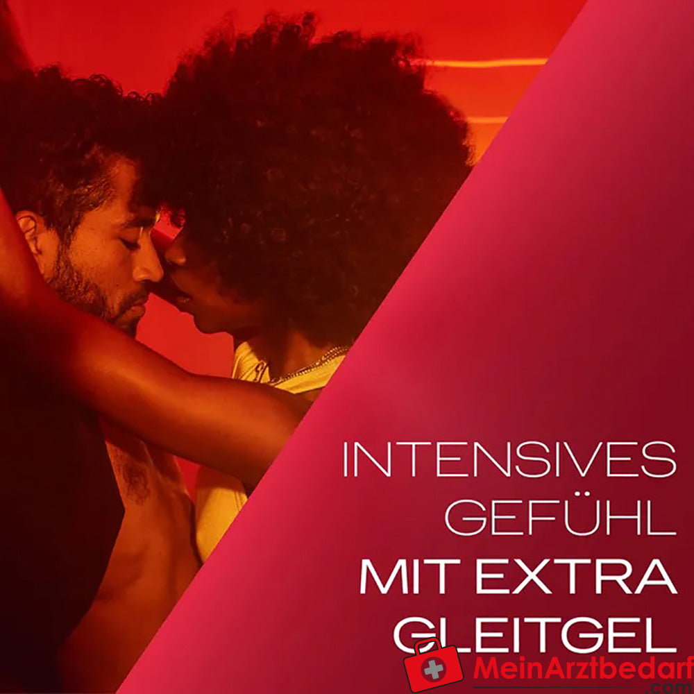 durex® Gefühlsecht Extra Feucht Kondome.