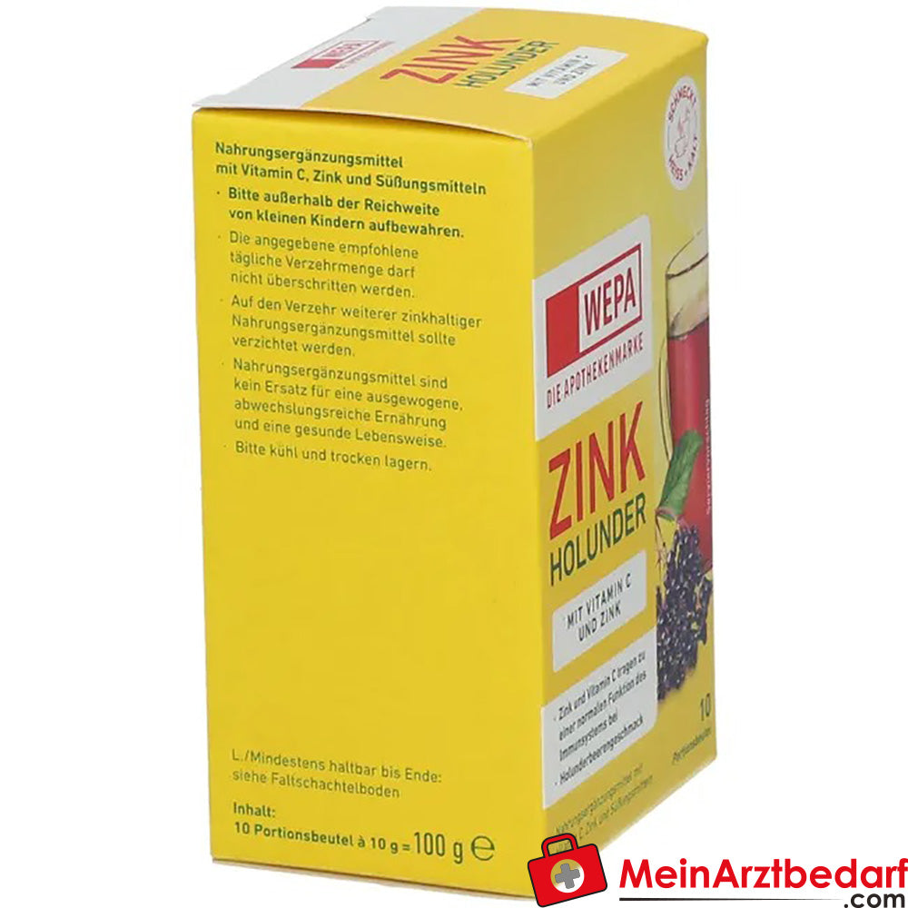 WEPA Zink Holunder, 100g.