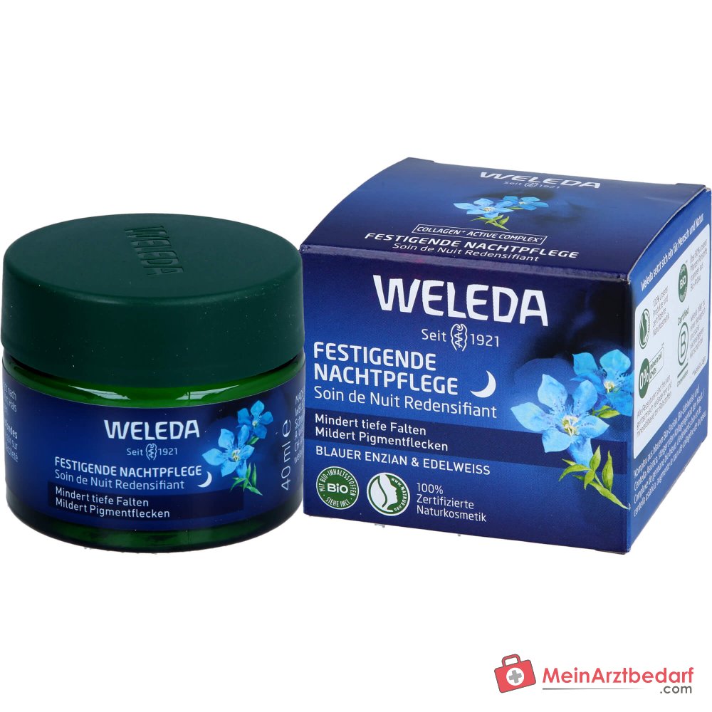 Weleda Festigende Nachtpflege Blauer Creme, 40 ml