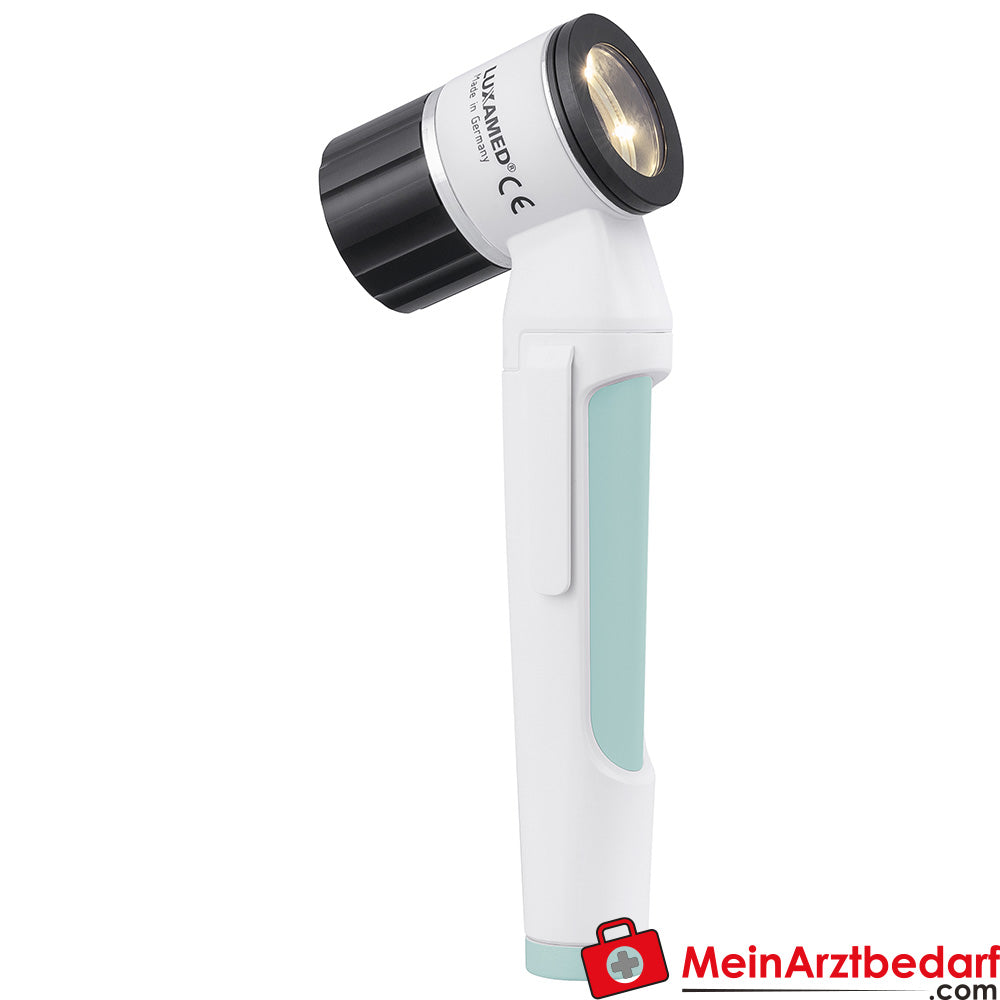 Luxamed LuxaScope Dermatoskop LED 2.5 V, Kontaktscheibe mit Skala.