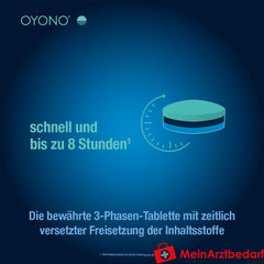OYONO® Nacht Intens mit 1,9mg Melatonin und Ashwagandha, Baldrian, Lavendel.