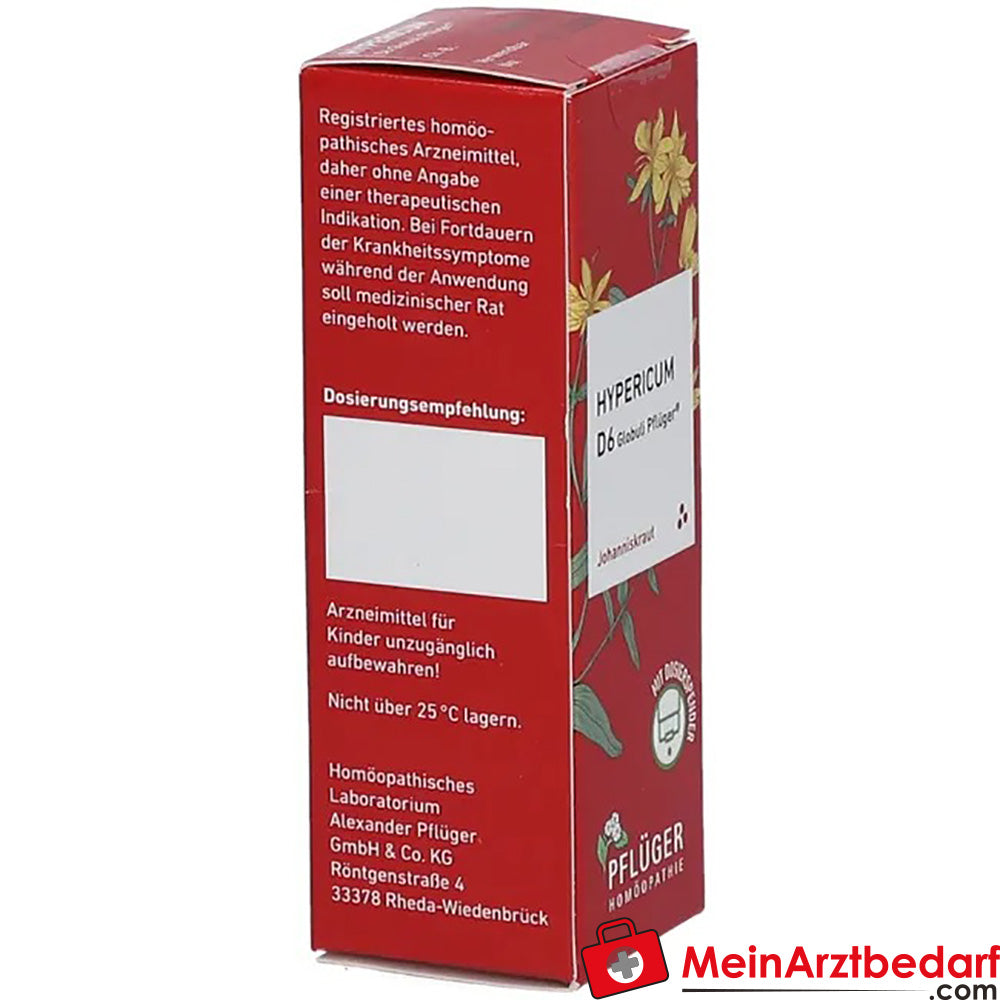 Hypericum D6 Globuli Pflüger®.