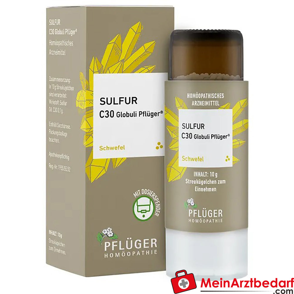Sulfur C30 Globuli Pflüger®.