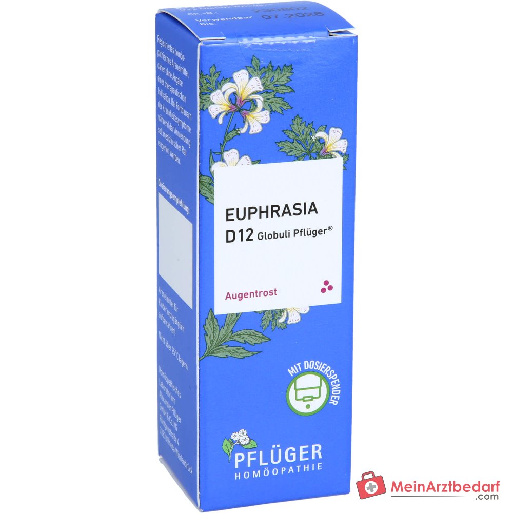 Pflüger Euphrasia D12 granulki 10 g