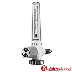 Dräger AIR-Durchflussmesser für den Anschluss an eine Wandanschlussdose.