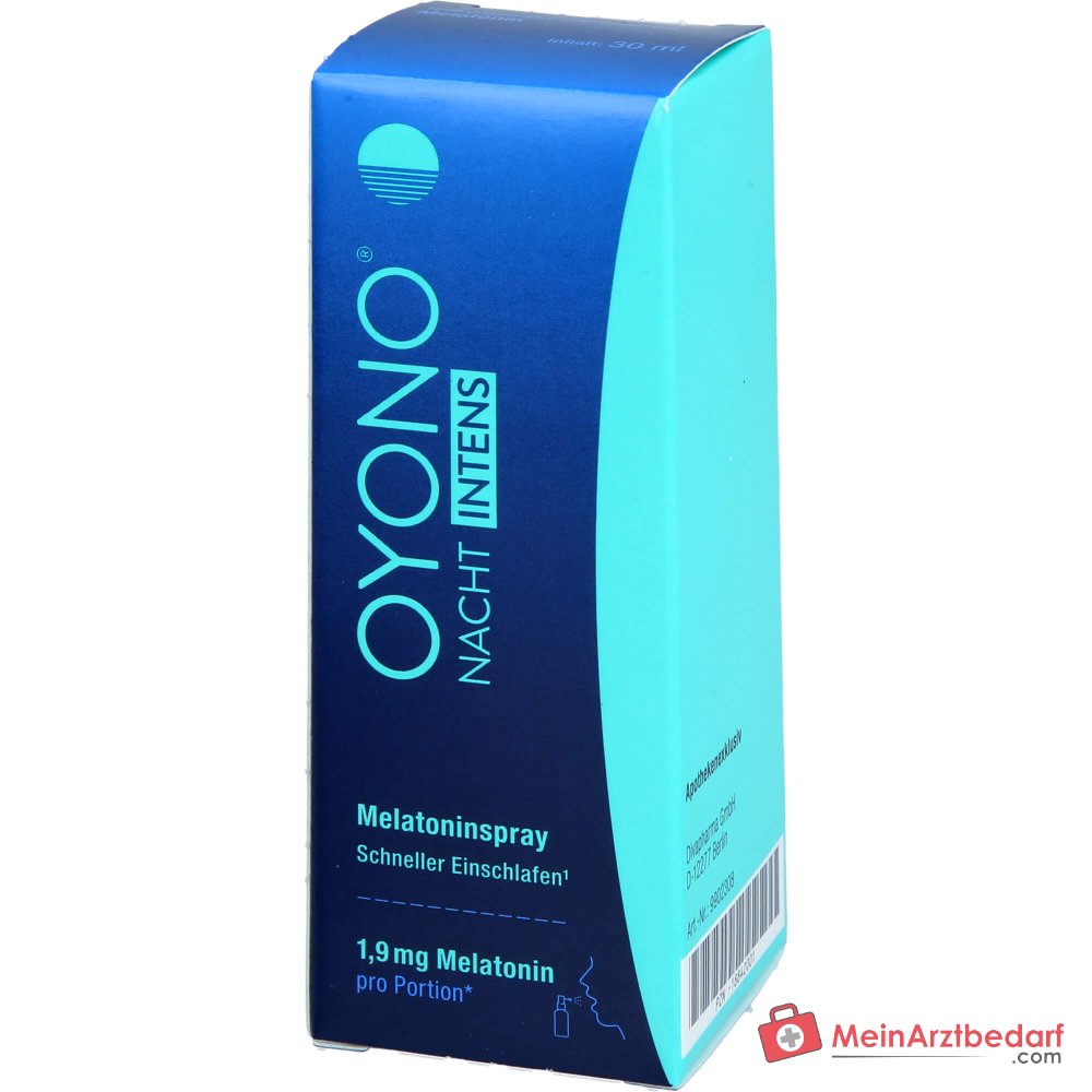 OYONO NACHT INTENS Melatonine Spray, 30 ml