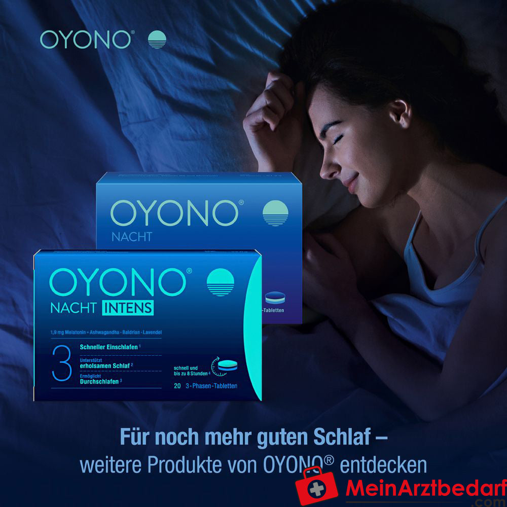 OYONO® NACHT INTENS Melatoninspray - 1,9 mg Melatonin.
