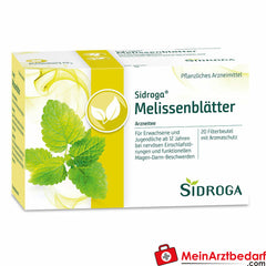 Sidroga® Melissenblättertee.
