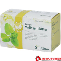 Sidroga® Melissenblättertee.