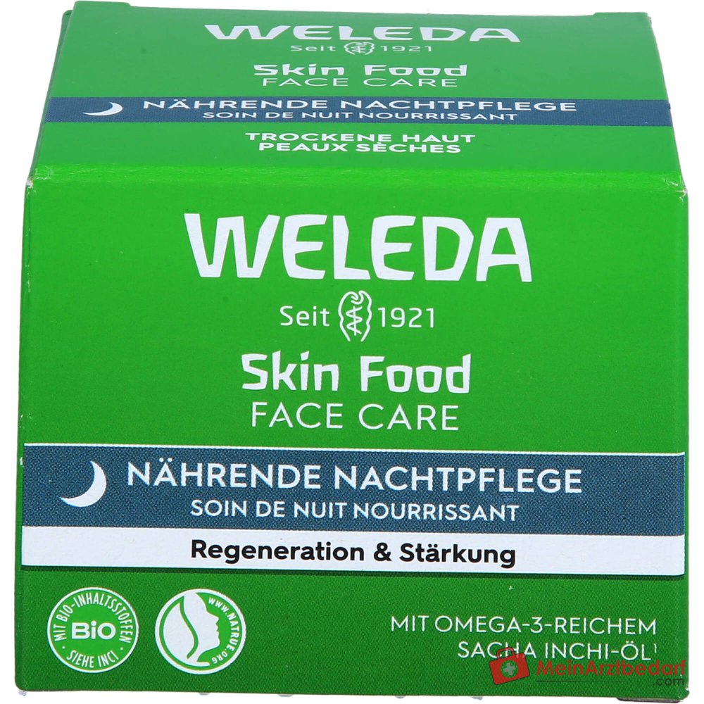 Weleda Skin Food Nährende Nachtpflege Gesichtscreme, 40 ml