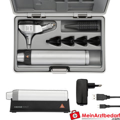 HEINE Beta 400 LED F.O. Otoskop - USB Ladegriff.