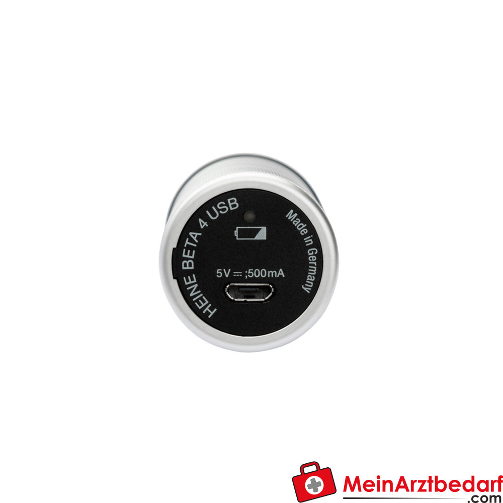 HEINE Beta 400 LED F.O. Otoskop - USB Ladegriff.