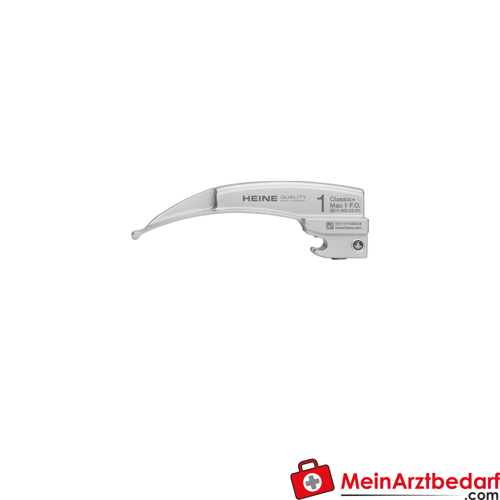 HEINE Classic+ Fiber Optik (F.O.) Spatel nach Macintosh.