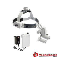 HEINE ML4 LED HEADLIGHT MIT HR / HRP BINOKULARLUPEN 4x/340mm.