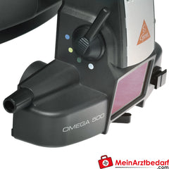 HEINE OMEGA 500 LED INDIREKTES BINOKULARES OPHTHALMOSKOP - ohne Stromquelle.