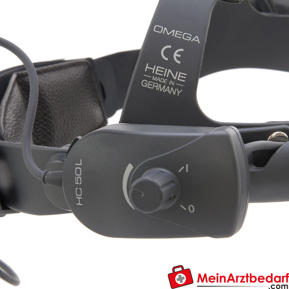 HEINE Omega 500-LED + DV1 + USB 2.0 Kabel.