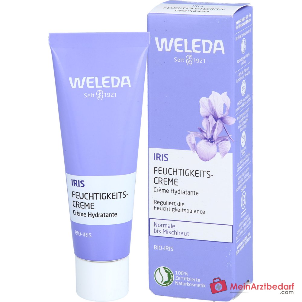 Weleda Crema Idratante all'Iris, 30 ml