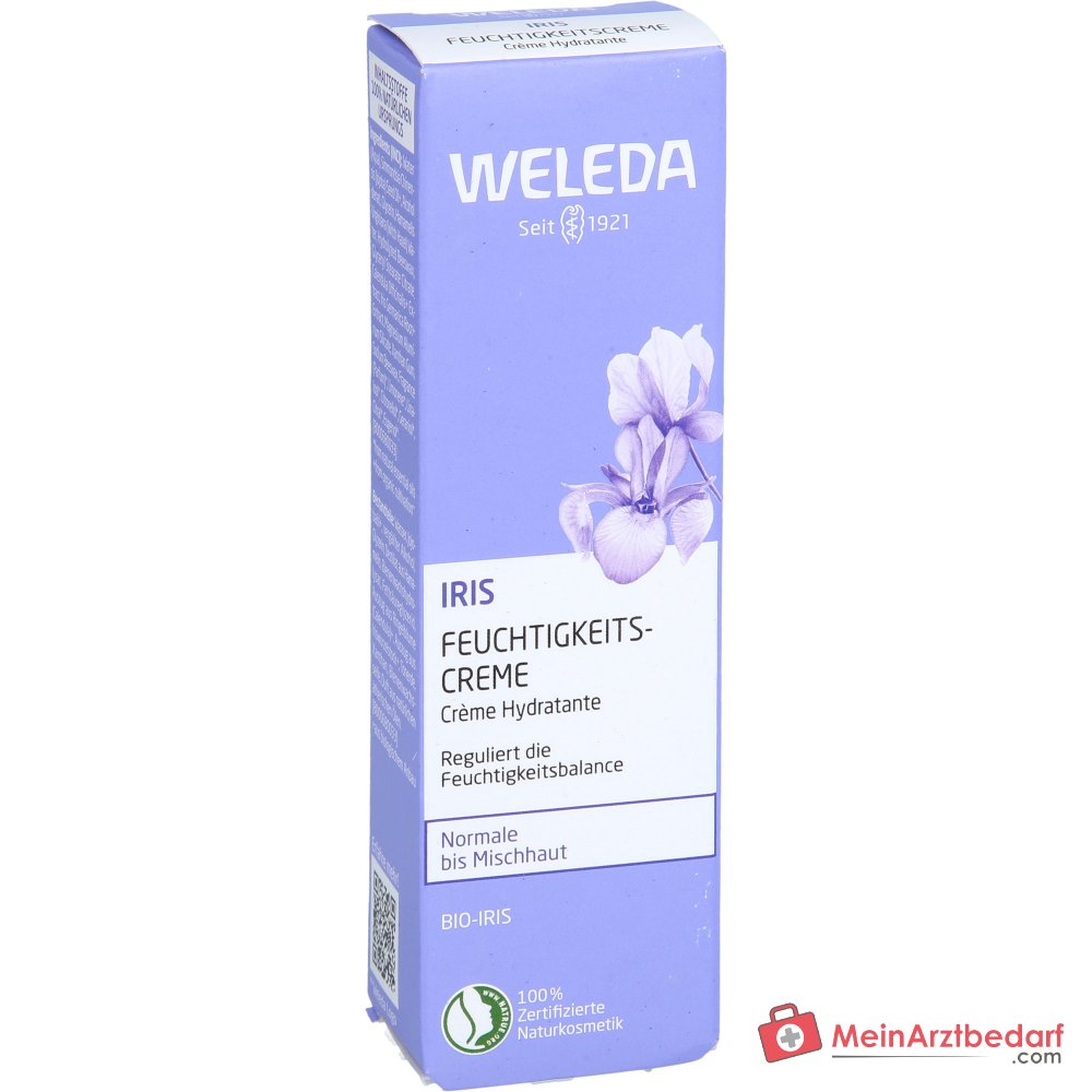 Crema Hidratante Iris Weleda, 30 ml