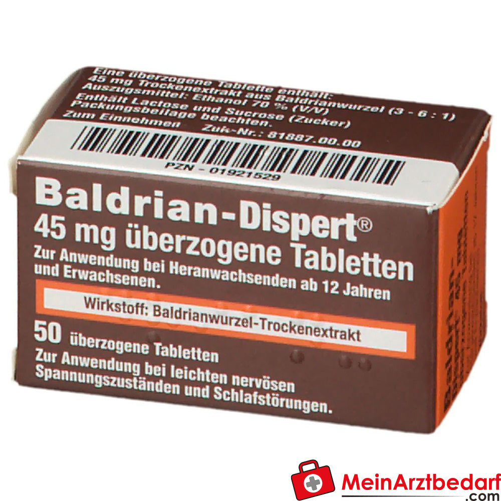 Baldrian-Dispert 45mg.