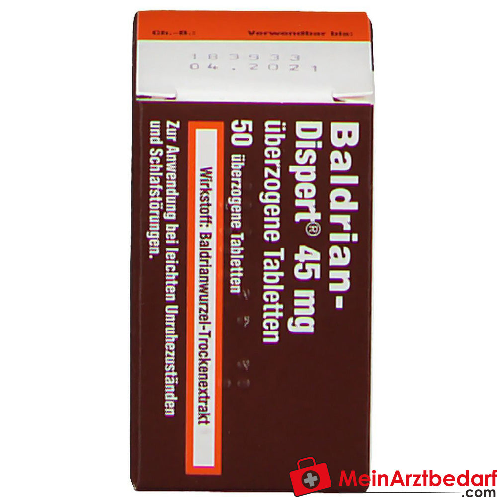 Baldrian-Dispert 45mg.