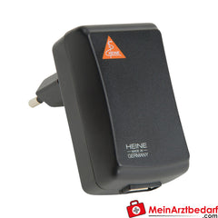 HEINE E4-USB MED, Zugelassenes Steckernetzteil für USB Kabel.