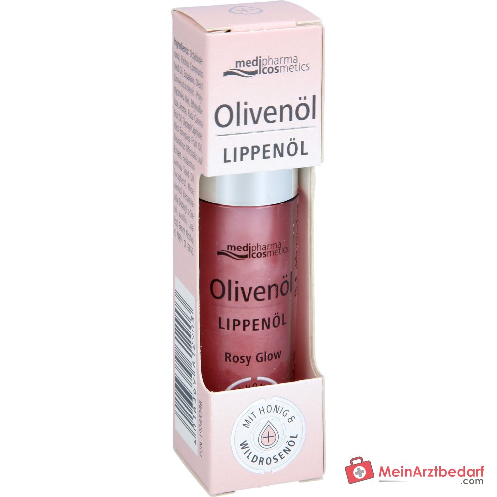 Dr. Theiss Huile à Lèvres à l'Huile d'Olive Rosy Glow, 4 ml