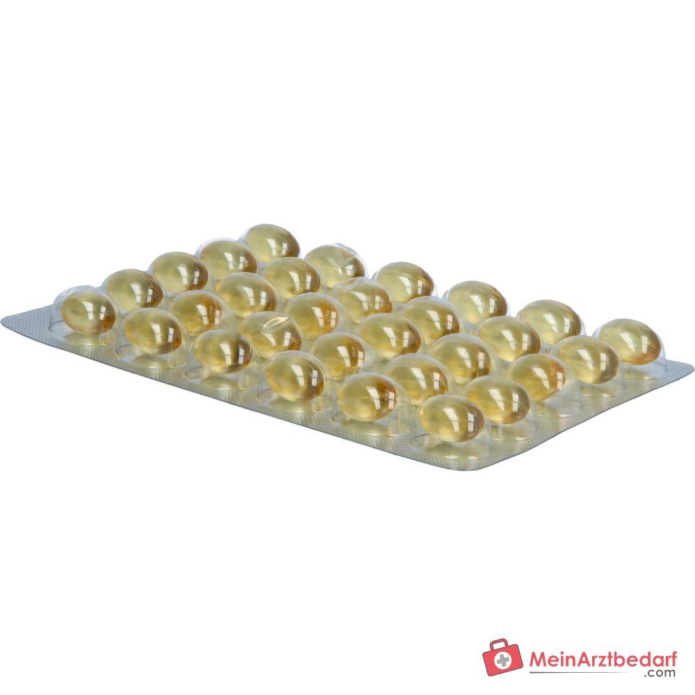 Hevert Omega-3 gélules molles végétaliennes d'origine végétale, 60 pièces.