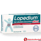 Lopedium akut bei akutem Durchfall.
