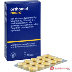 Orthomol Neuro Kapseln mit B-Vitaminen und Magnesium, 30 St..