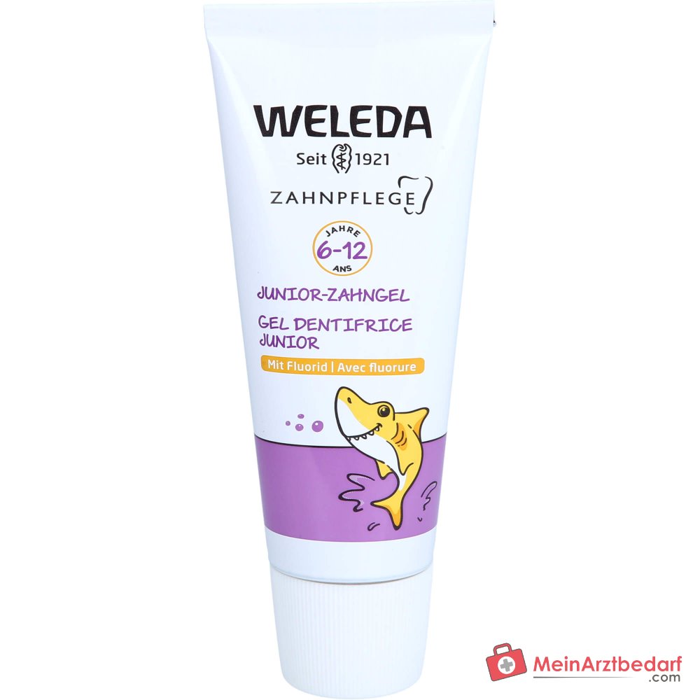 Żel do zębów Weleda Junior z fluorkiem fluorek sodu, 50 ml