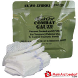 QuikClot Combat Gauze Z-Fold Vakuum-Pack, 7,5 cm x 3,7 m.