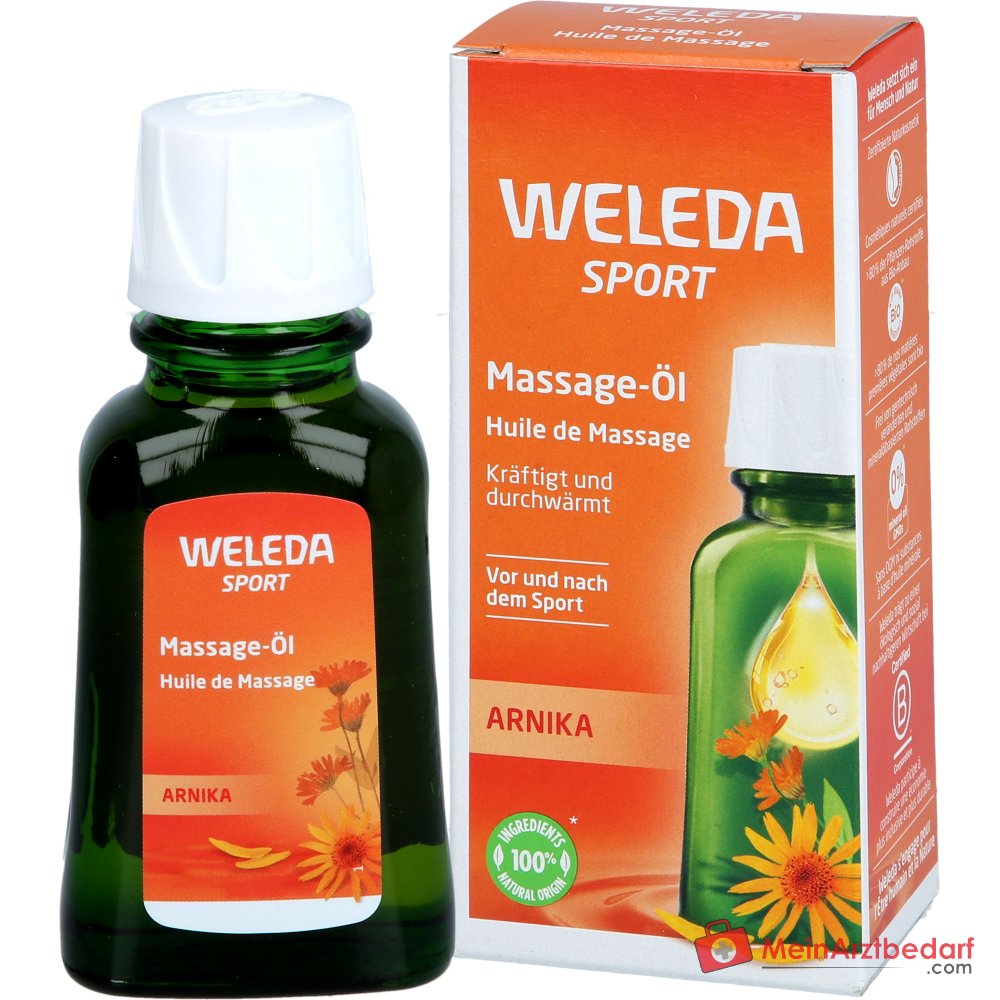 Aceite de Masaje Deportivo de Árnica Weleda, 50 ml