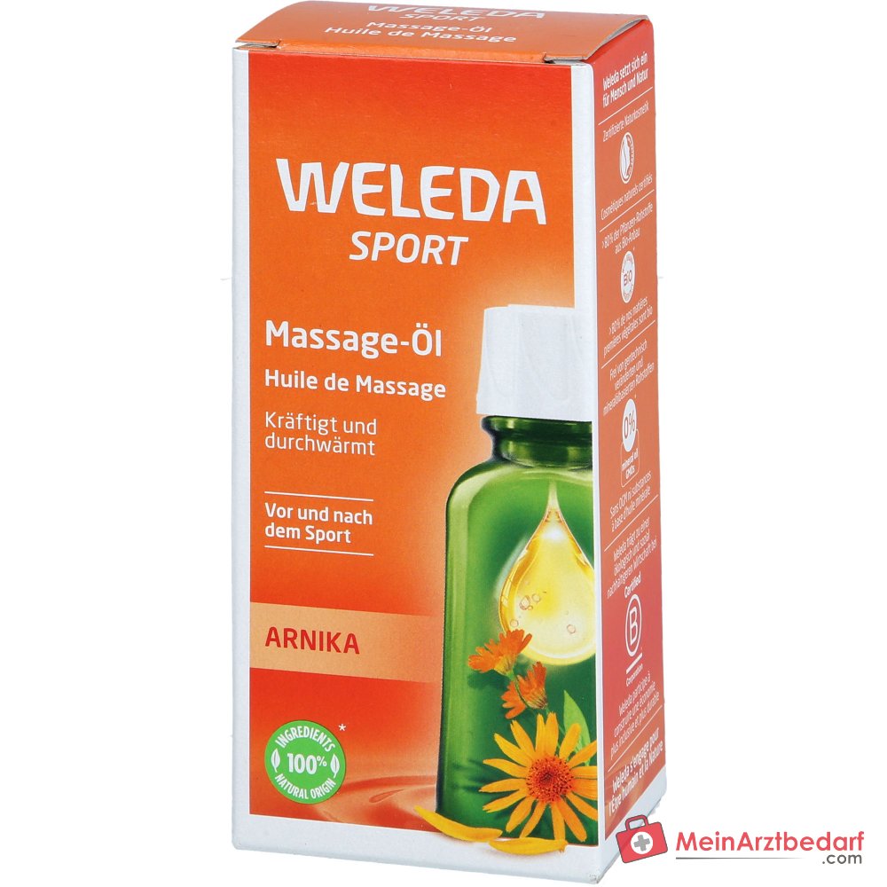 Aceite de Masaje Deportivo de Árnica Weleda, 50 ml