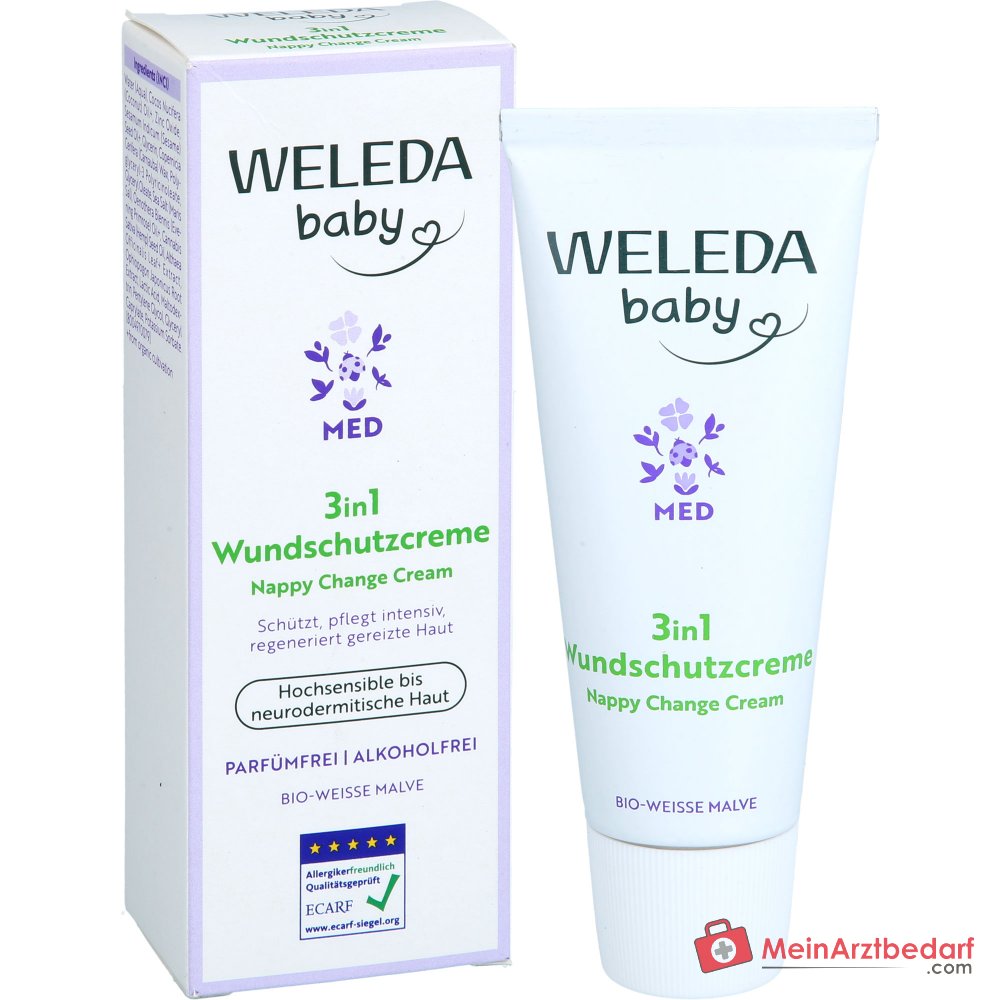 Weleda Witte Malva Luierzalf, 50 ml