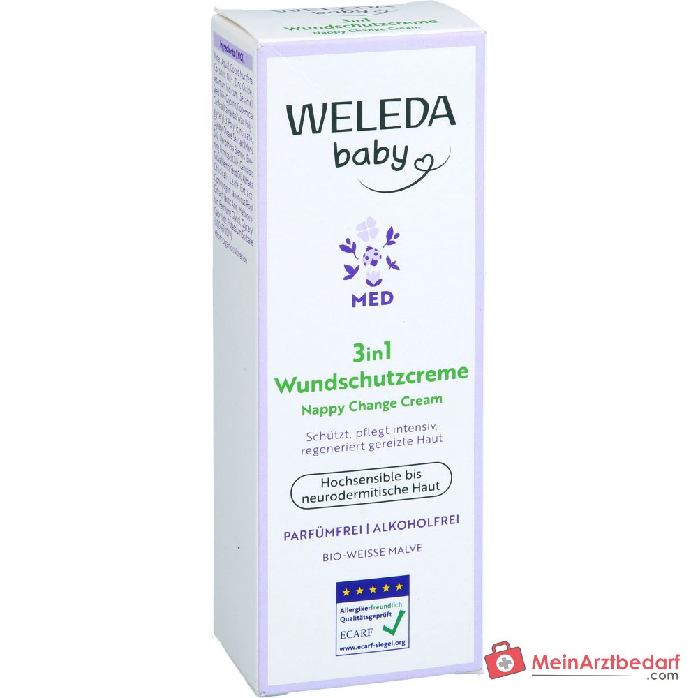 Weleda Witte Malva Luierzalf, 50 ml