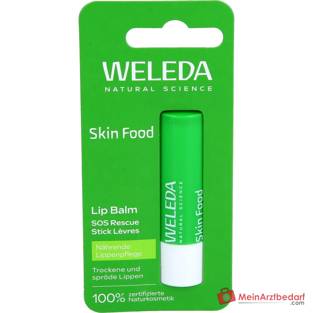 Baume à Lèvres Weleda Skin Food, 4,8 g