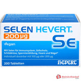 Hevert compresse di selenio sodio selenito 200 µg, 200 pz.