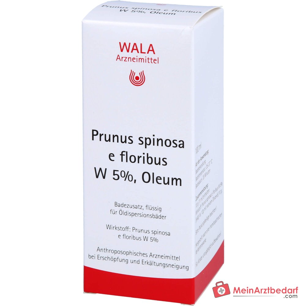 WALA Prunus spinosa olej do kąpieli z kwiatami tarniny, 100 ml