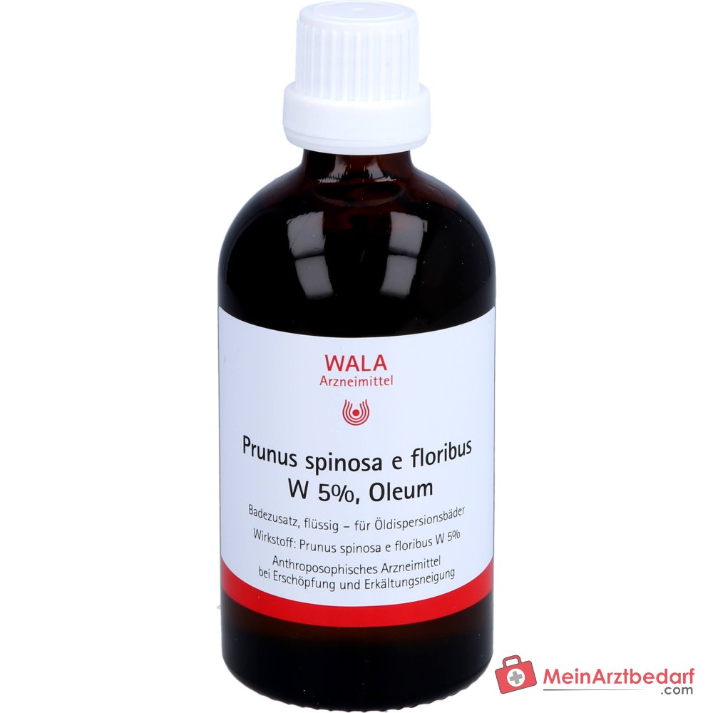 WALA Prunus spinosa olej do kąpieli z kwiatami tarniny, 100 ml