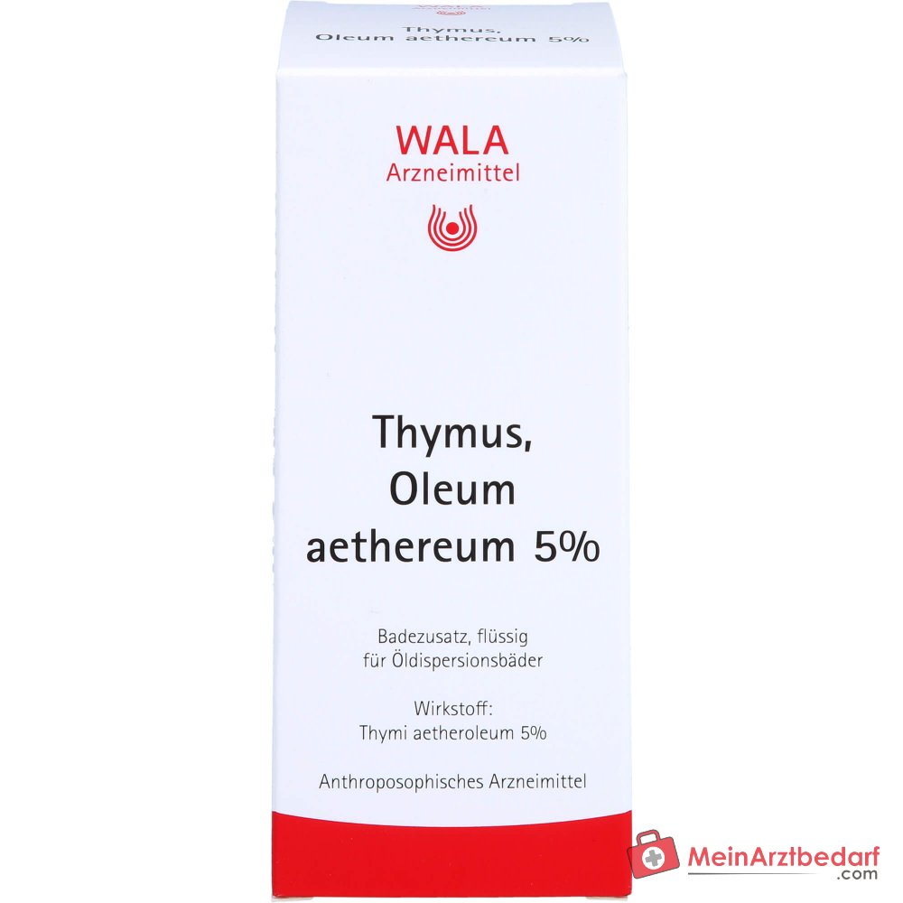 WALA Thymus Oleum aethereum 5% olejek tymiankowy do kąpieli, 100 ml