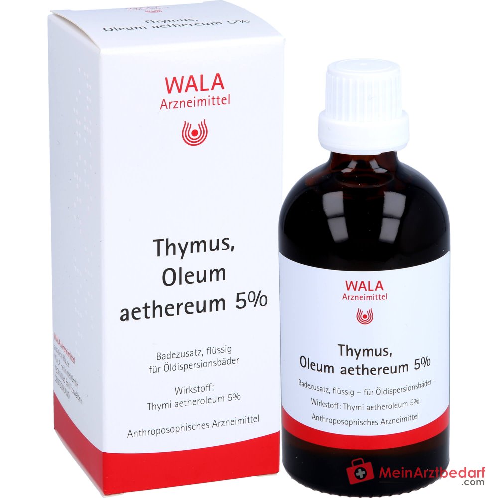 WALA Thymus Oleum aethereum 5% olejek tymiankowy do kąpieli, 100 ml