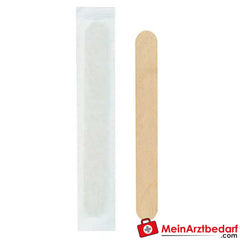 Medispat Clean Holzmundspatel, einzeln verpackt, 50 Stück.