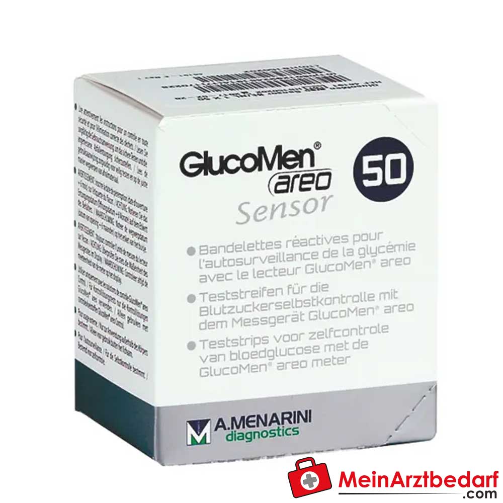 Glucomen Areo Sensor Teststreifen, 50 St..