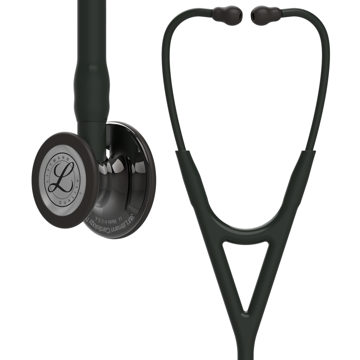 Fonendoscopio Littmann Cardiology IV de acero inoxidable, doble frecuencia, para adultos y niños, edición ahumada
