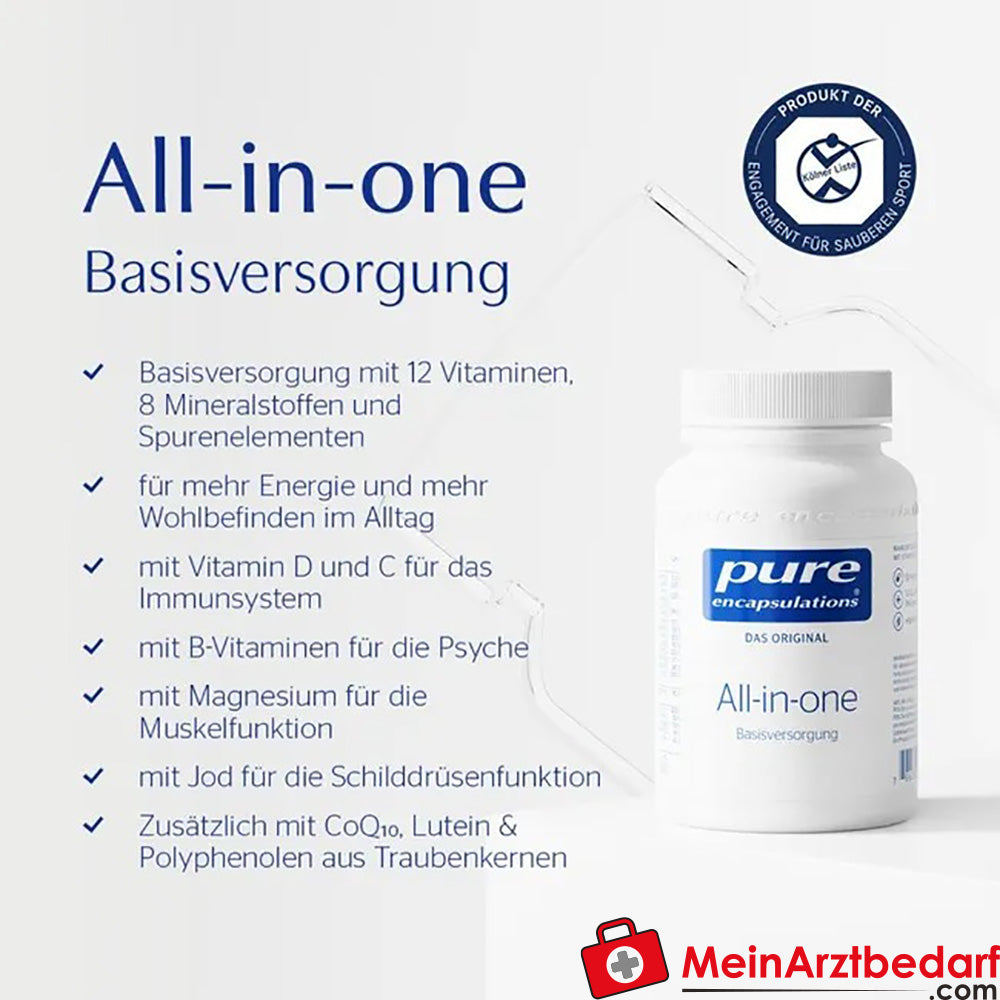Pure Encapsulations® All-in-one, 120 St..