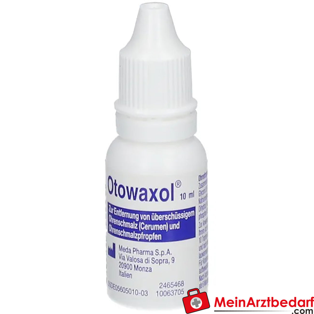 Otowaxol Sine Lösung - Ohrenschmalzentfernung zur sanften Ohreneinigung, 10ml.