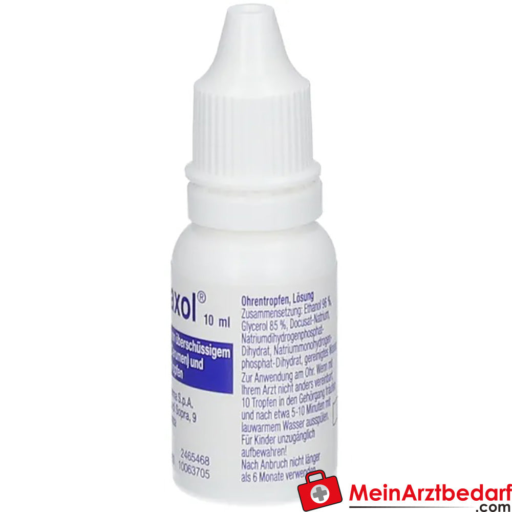 Otowaxol Sine Lösung - Ohrenschmalzentfernung zur sanften Ohreneinigung, 10ml.