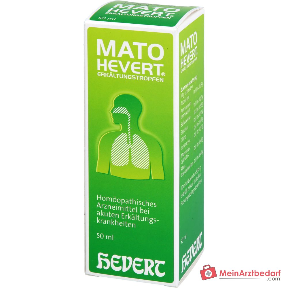 Hevert Mato Hevert krople na przeziębienie, 50 ml
