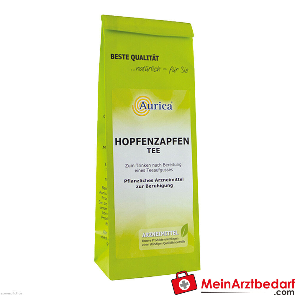 Hopfenzapfentee.