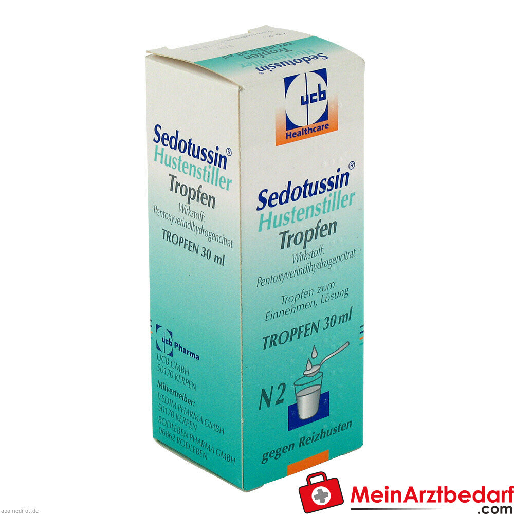 Sedotussin® Hustenstiller 30mg/ml Tropfen.